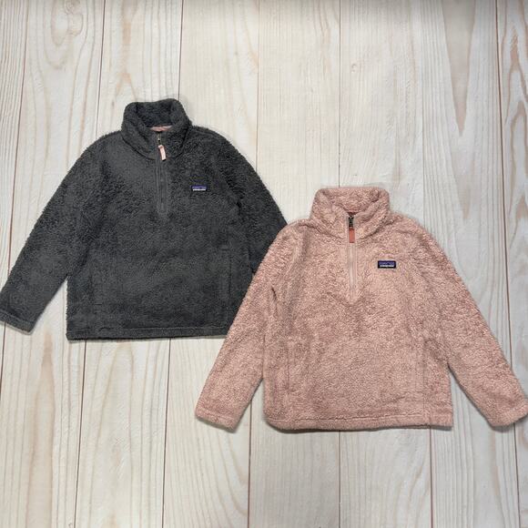Patagonia Other - Lot of 2 Patagonia Girls S 7-8 Los Gatos 1/4 Zip Fleece pullover sweater Bundle